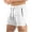 White, variant on Mens Shorts Solid Breathable Fitness Sports Quick Dry Running Training Pants Workout Gym Shorts