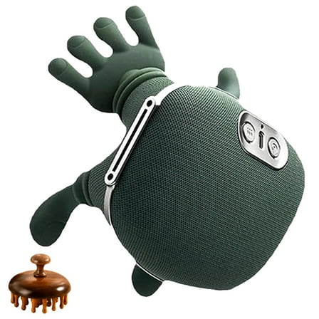 Master Hand Shoulder and Neck Massager Cervical Massager, Neck Massagers with Heat, Shiatsu Necks and Back Massagers, Pain Relief and Muscle Relax, Simulated Human Hand Design