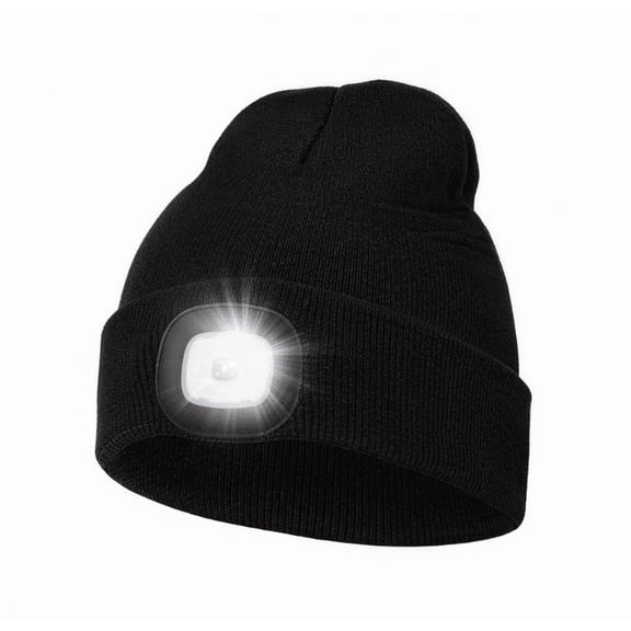 Unisex Hat With Light, Usb Rechargeable Hands Free Headlamp Led Hat Beanie, For Men Dad Father Usb Rechargeable Caps Hat Light