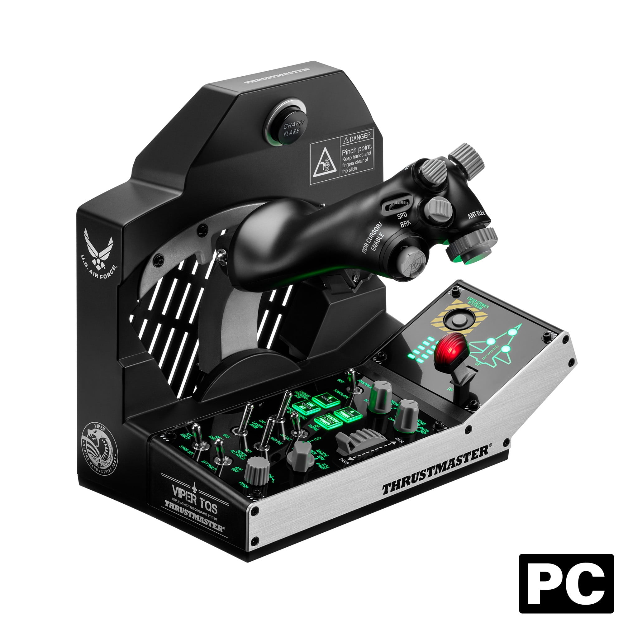 Thrustmaster Hotas Warthog Flight Stick Controls - Joystick & Dual