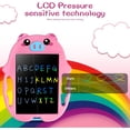 thumbnail image 2 of Juguetes para niñas y niños de 3 4 5 6 años, tableta de escritura LCD de 8,5 pulgadas, regalo de cumpleaños para niñas de 2 a 6 años, regalos para niños pequeños, cerdo rosa oso de fresa Electrónica, 2 of 6