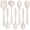 Khaki, variant on Walchoice 7-Piece Silicone Cooking Utensils Set, Blue Kitchen Utensils, Non-stick Gadgets Tools Include Slotted Turner, Soup Ladle, Pasta Server