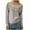 Coffee, variant on GEWSEY Womens Christmas Sweater Vintage Fair Isle Print Sweater Long Sleeve Oversized Fair Isle Crewneck Knit Sweaters (Coffee, L)