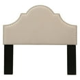thumbnail image 2 of Portman Fabric Upholstered Full/Queen Headboard in Ivory, 2 of 5