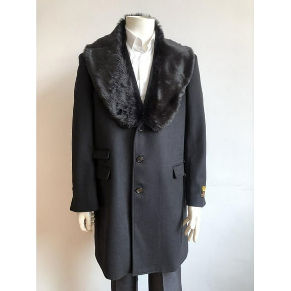 Alberto Nardoni Car-Coat-Black