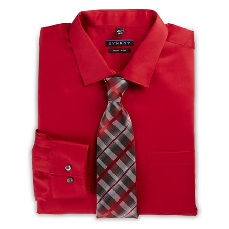 men's big & tall synrgy sateen dress shirt