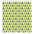 thumbnail image 3 of Ambesonne Christmas Tree Shower Curtain, Ornamented Trees, 69"Wx70"L, Multicolor, 3 of 3