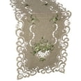 thumbnail image 3 of Antique Green Leaf on Sage Green Rectangular Runner (14" x 27" | 16" x 35"/45"/70"), 3 of 5