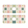 thumbnail image 7 of Yayeee Faucet Mat for Kitchen Sink 14.7" Diatomite Long Splash Guard Pad, Beige Abstract, 2 Pack, 7 of 7