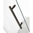 thumbnail image 4 of Aston Sdr995-27-10 Cascadia 27" Wide X 72" High Frameless Hinged Shower Door - Black, 4 of 7