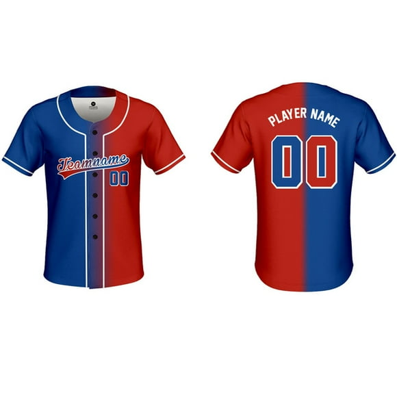 Personalized Custom Baseball Jersey  Creative Design Baseball Shirt Adult/Child Softball Game Training Jersey LS
