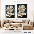 thumbnail image 4 of Elephant Stock Iceland Or Jer Falcon Wall Art - Vertical Canvas Wall Art - Living Room Wall Decor - Animal Canvas - Gray And Teal Decor By John James Audubon - 34" x 51", 4 of 8