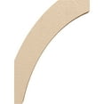 thumbnail image 3 of Ekena Millwork 3"W x 16"D x 22"H Thorton Rough Cedar Woodgrain TimberThane Knee Brace, Primed, 3 of 6