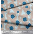 thumbnail image 3 of Soimoi Cotton Cambric Fabric Dot & Rose Floral Printed Craft Fabric by the Yard 42 Inch Wide, 3 of 3