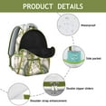 thumbnail image 2 of Abstract Paisley Art School Backpack Durable Students Backpack with Boho Vintage Floral Pattern and Elegant Ethnic Design, 2 of 6