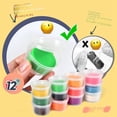 thumbnail image 4 of Máquina de fideos de barro de colores, juego de moldes de herramientas de plastilina, juguetes para niñas de jardín de infantes, 4 of 5