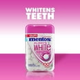 thumbnail image 2 of Mentos Always White Sugar-Free Chewing Gum with Xylitol, Bubble Fresh, 100 Piece Bottle (Pack of 4), 2 of 7
