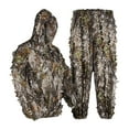 thumbnail image 2 of Kylebooker 3D Bionic Maple Leaf Ghillie Suit Camouflage Clothing Used for Hunting,Size S, 2 of 6