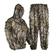Kylebooker 3D Bionic Maple Leaf Ghillie Suit Camouflage Clothing Used for Hunting