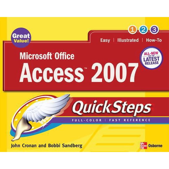 Pre-Owned Microsoft Office Access 2007 Quicksteps (Paperback) 0072263717 9780072263718