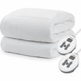 thumbnail image 1 of Sunbeam All Season King Premium Heated Mattress Pad with 2 Heating Digital Controllers, 1 of 1