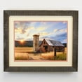 thumbnail image 5 of ArtToFrames 6" x 8" Real Reclaimed Light Brown Barnwood Picture Frame, 6x8 inch Brown Wood Poster Frame (WOM-4813), 5 of 8