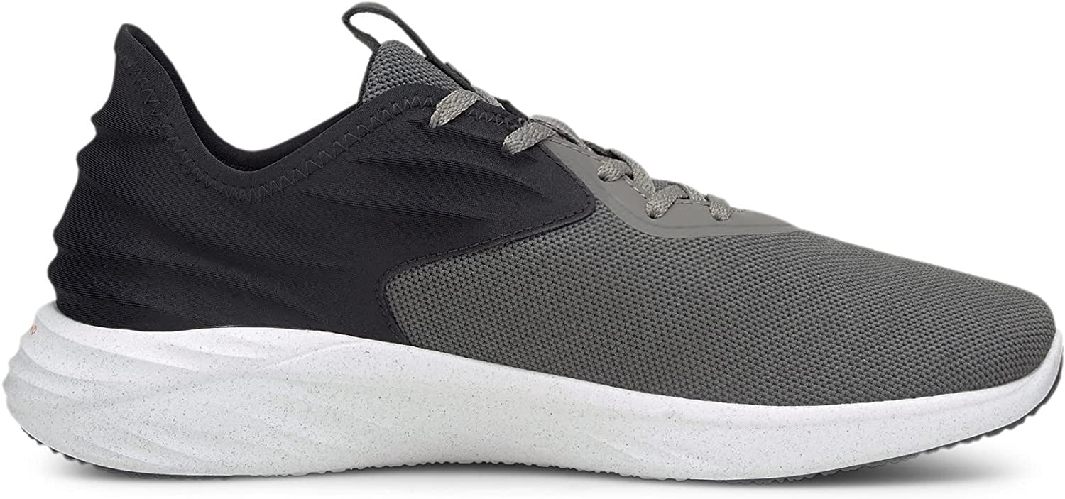 Men's Puma Better Foam Emerge 3D Castlerock-Black-Orange (195163 02) - 13