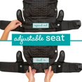 thumbnail image 5 of Infantino Upscale Customizable Convertible Baby Carrier, 4-Position, Unisex, 8-40lb, Black, 5 of 10