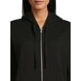 thumbnail image 6 of Time and Tru Women's Full Zip Fleece Jacket with Pockets, Sizes XS-XXXL, 6 of 6