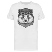 Big Panda Pilot T-Shirt Men -Image by Shutterstock, Male 3X-Large