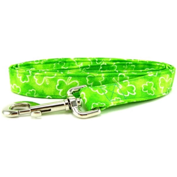 Tossed Clovers Dog Leash - Size - Small