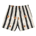 thumbnail image 7 of FORMRS Boys Swim Trunks Quick Dry Mesh Liner Boardshorts Sizes XS-XL, Black Abstract Stripes, 7 of 7