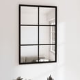 thumbnail image 1 of vidaXL Wall Mirror Black 60x40 cm Metal, 1 of 5