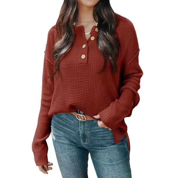 Pntutb moda mujer sólido manga larga Pullove cuello alto Casual suéter tops Pntutb Pntutb-2179