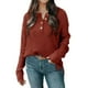 thumbnail image 1 of Pntutb moda mujer sólido manga larga Pullove cuello alto Casual suéter tops Pntutb Pntutb-2179, 1 of 6