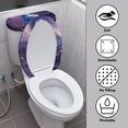 thumbnail image 3 of HELLHERO Christmas Snowman Toilet Covers Set Easy to Install for Bathroom Dustproof Toilet Cover Set, 3 of 5