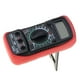 thumbnail image 3 of Multímetro digital portátil Multímetro electricista con funda de silicona rojo Soledad Probador de multímetro digital, 3 of 10