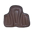 thumbnail image 3 of MAGIDEAL Horse Riding Saddle Pad Comfortable Multipurpose PU Leather Riding Equipment Brown, 3 of 8