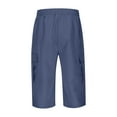 thumbnail image 4 of Men's Cargo Pants Versatile Outdoor Wear for Summer Activities Featuring Multiple Pockets Comfortable Fit Ideal for Pairing with T-Shirts, 4 of 9