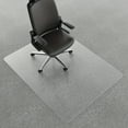 thumbnail image 2 of LEEYNEER Easy-Glide Office Chair Mat for Carpet - Rectangle PVC Floor Protector  Smooth Rolling Desk Mat for Low Pile Carpets  Durable & Quiet Design for Modern Workspaces  Workspace Enha, 2 of 6