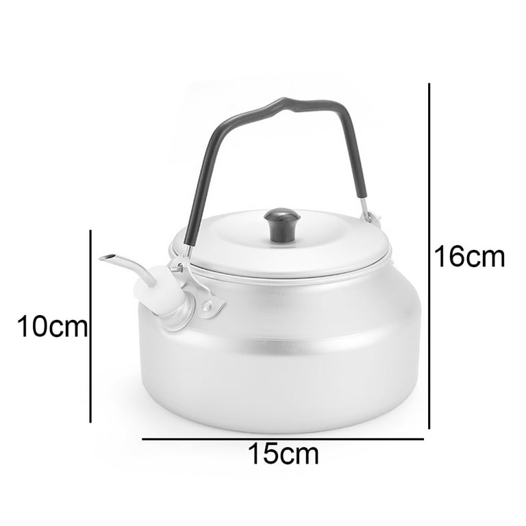 Camping Tea Pot, Outdoor Kettle Lightweight, Campfire Kettle, Travel  Tableware