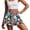 Tropical Hibiscus Plumeria Palm Leaves, variant on Xoenoiee Tropical Hibiscus Plumeria Palm Leaves Print Tennis Skirts for Women Pleated Athletic Skort Lightweight Golf Skirts with Shorts Pocket Workout Pickleball, Size S