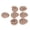 Deep Skin Tone, variant on Body Practice Model, Ear Model Silicone 3D Simulation Mouth Belly Button Model For Piercers