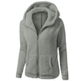 thumbnail image 5 of Girls Boys Zip up Sherpa Coat Kids Thick Comfy Polar Fleece Jacket with Pocket Winter Solid Color Sweatshirt Jacket Tops, 5 of 6