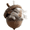 A, variant on 2D Flat Acrylic Woodland Animal Acorn Ornaments, Forest Theme Hanging Pendants, Festive Tree Decor for Indoor Home Party for Christmas, Winter & New Year Holiday Celebrations