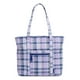 thumbnail image 1 of Bolso de tela Vera Bradley de algodón Vera Amethyst Plaid para mujer, 1 of 6