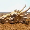 thumbnail image 3 of Decoraciones de calavera de dragón para pecera, accesorios para tanque de dragones barbudos, cueva escondida de reptiles, calavera de cocodrilo, calaveras de resina, Reptiles, 3 of 5