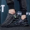 thumbnail image 6 of PPCHVOMEY Comfort Men&Women Shoes Fashion Sneakers for Women Men Breathable Lightweight Tennis Sneakers Running Walking Sneakers with Blade Non Slip Sole, 6 of 9
