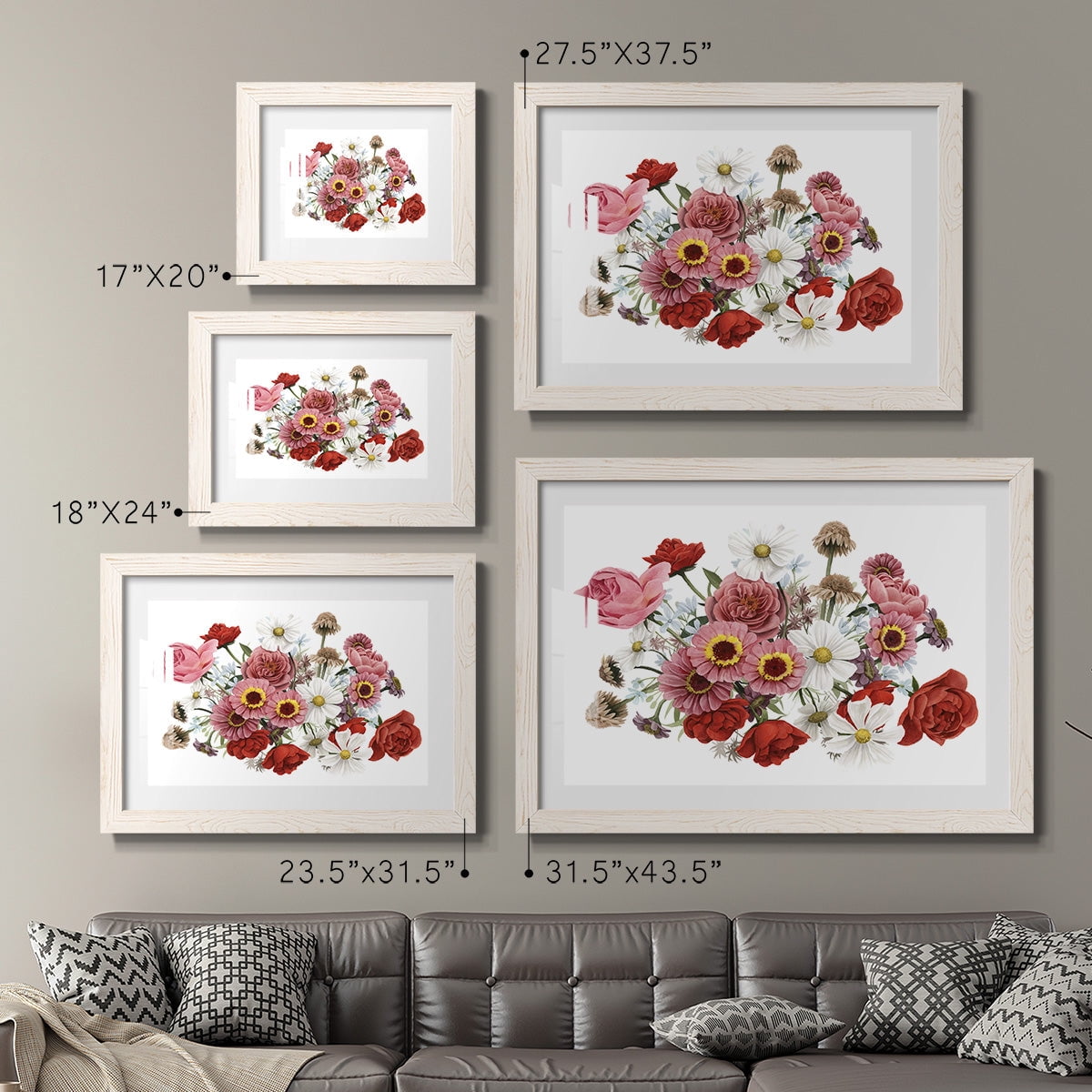 Modern Arrangement III-Premium Framed Print - Ready to Hang