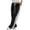 Black, variant on Women's Wide Leg Pants Drawstring High Rise Side Striped Slouchy Palazzo Pants with Pockets,White,Women's S-XXL